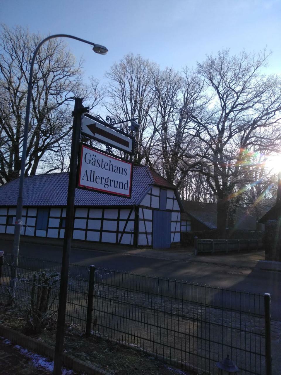 维恩豪森 Gastehaus Allergrund酒店 外观 照片